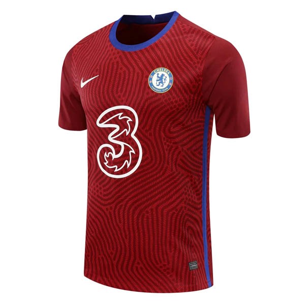 Tailandia Camiseta Chelsea Portero 2020 2021 Borgona